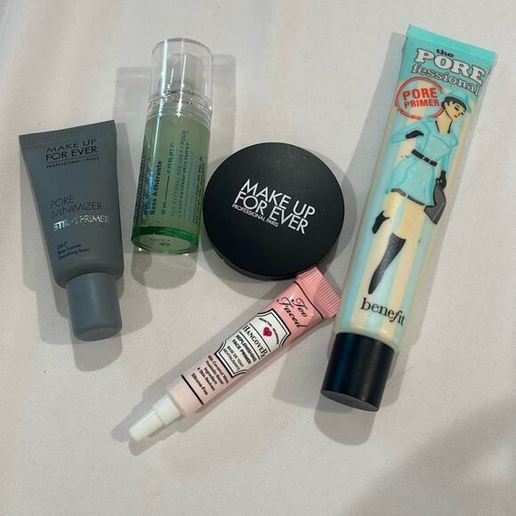 Assorted Travel Make Up Primer and Face Powder 5 pcs - Picture 1 of 8